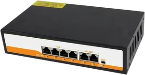 6-Port Gigabit POE RJ45 Ethernet Switch