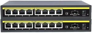 2.5G Ultra-Fast PoE Switch with 8 Ports + 2×10G SFP Plug & Play(8 Ports None POE) 2.5G Ultra-Fast PoE Switch with 8 Ports + 2×10G SFP Plug & Play(8 Ports None POE)