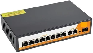 11-Port Gigabit Ethernet Switch with for 802.3af/at Plug and Play 11-Port Gigabit Ethernet Switch with for 802.3af/at Plug and Play