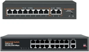 48V-52V POE Switch 8/16 Ports 10/1000Mbps IEEE 802.3 af/at Ethernet(8Ports POE Switch) 48V-52V POE Switch 8/16 Ports 10/1000Mbps IEEE 802.3 af/at Ethernet(8Ports POE Switch)