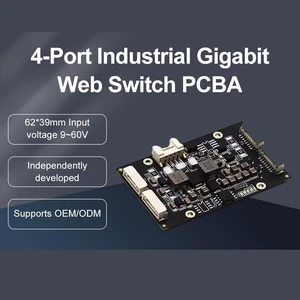 Grade 4-Port gigabit L2- Management VLAN Switch Module, Grade 4-Port gigabit L2- Management VLAN Switch Module,