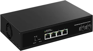 10GbE Web Managed Switch 4 Port 10Gb Managed Ethernet Network Switch 10GbE Web Managed Switch 4 Port 10Gb Managed Ethernet Network Switch