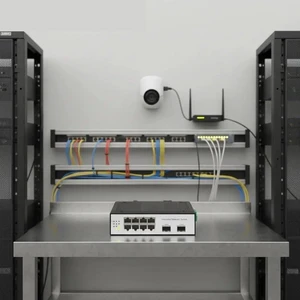 Gigabit ERPS Ring Switch 2 SFP + 8 RJ45 DIN Rail Mount Ethernet Switch
