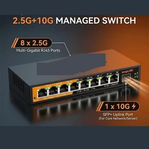9-Port 2.5G Web Managed Switch 9-Port 2.5G Web Managed Switch