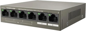 1 PCS Full Gigabit PoE Managed Switch with 6/10 Ports and 1000Mbps uplink 1 PCS Full Gigabit PoE Managed Switch with 6/10 Ports and 1000Mbps uplink