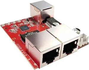 3/5-Port 10/100Mbps Fast Ethernet Embedded Switch PCBA Board LAN Module(JT-ES3EP-RX) 3/5-Port 10/100Mbps Fast Ethernet Embedded Switch PCBA Board LAN Module(JT-ES3EP-RX)