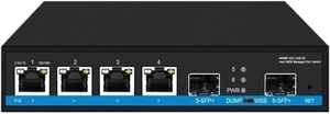 Web PoE Switch,S600WP-4GT-2SX-SE 4*2.5G PoE+ 2*1G/2.5G/5G/10G SFP ,for Network Switches(Non POE Model) Web PoE Switch,S600WP-4GT-2SX-SE 4*2.5G PoE+ 2*1G/2.5G/5G/10G SFP ,for Network Switches(Non POE Model)