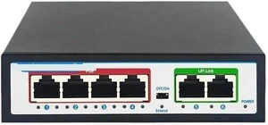 POE Switch 52V 10/100Mbps 4 Port Ethernet Network Switches