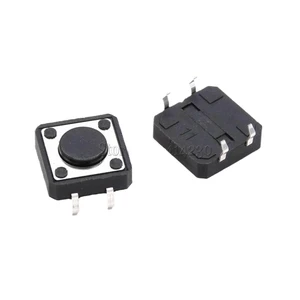 100Pcs 12 x 12mm x 4.3mm 12 * 12 * 4.3H Panel PCB Momentary Tactile Tact Push Button Switch DIP 100Pcs 12 x 12mm x 4.3mm 12 * 12 * 4.3H Panel PCB Momentary Tactile Tact Push Button Switch DIP