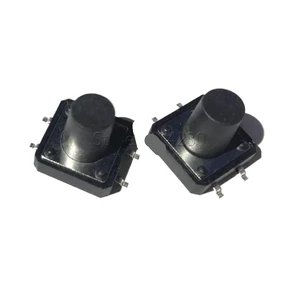 100PC 12x12x12mm Panel PCB Momentary Switch SMT 4pin 12 * 12 * 12MM Tact Push Button/Micro Switch 100PC 12x12x12mm Panel PCB Momentary Switch SMT 4pin 12 * 12 * 12MM Tact Push Button/Micro Switch