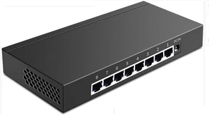 Silent Angel Bonn N8 Audio Grade Network Switch HiFi Low Noise Less Interference High Precision Clock Techniques 8-Port Switch