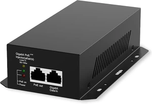 90W Gigabit PoE++ Injector, 802.3bt/at/af High Power Over Ethernet Adapter 90W Gigabit PoE++ Injector, 802.3bt/at/af High Power Over Ethernet Adapter