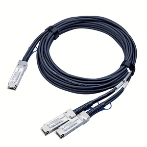 Compatible with Cisco QSFP-2QSFP50G-CU1M QSFP28 to 2x50G QSFP28 1m Breakout Twinax Cable Compatible with Cisco QSFP-2QSFP50G-CU1M QSFP28 to 2x50G QSFP28 1m Breakout Twinax Cable