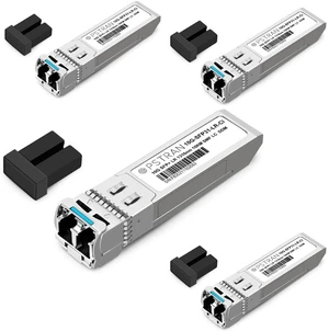10GBASE-LR SFP+ Optical Transceiver Module Compatible with Palo Alto PAN-SFP-Plus-LR 10G SFP+ LR 1310nm 10km DDM Duplex LC SMF 4 Pack 10GBASE-LR SFP+ Optical Transceiver Module Compatible with Palo Alto PAN-SFP-Plus-LR 10G SFP+ LR 1310nm 10km DDM Duplex LC SMF 4 Pack