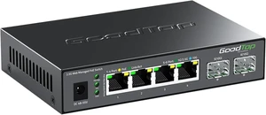 2.5Gb PoE++ Switch Managed, 4 x 2.5G 90W PoE + 2 x 10G SFP+, 105W Budget 2.5Gb PoE++ Switch Managed, 4 x 2.5G 90W PoE + 2 x 10G SFP+, 105W Budget