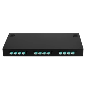 12-Port LC/OM3 Wall Mount Fiber Enclosure