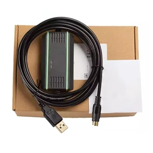 USB-IVC+ for IVC1/IVC2 Series PLC Programming Cable Communication Download Cable High-Speed Electromagnetic Isolation Model FT232RL Chip/Black Gold-Plated Plug 3m USB-IVC+ for IVC1/IVC2 Series PLC Programming Cable Communication Download Cable High-Speed Electromagnetic Isolation Model FT232RL Chip/Black Gold-Plated Plug 3m