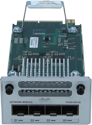 Catalyst C9300-NM-4G 4-Port Gigabit Ethernet Network Module (New Sealed) Catalyst C9300-NM-4G 4-Port Gigabit Ethernet Network Module (New Sealed)
