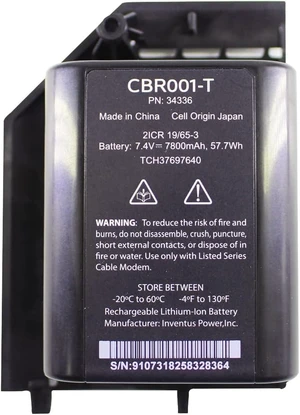 Power Cable Modem Battery Compitable with Inventus CBR001-T 34336 Power Cable Modem Battery Compitable with Inventus CBR001-T 34336
