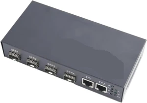 4 SFP to 2 RJ45 Transceiver 10/100/1000M Fiber Optic Switch 4 SFP to 2 RJ45 Transceiver 10/100/1000M Fiber Optic Switch