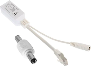 1 PCS Gigabit Cable Passive POE Injector Splitter Power Over Ethernet