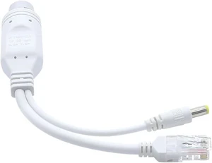 1 PCS POE Cable Splitter 24V to 12V 2A Power Separator Connector 1 PCS POE Cable Splitter 24V to 12V 2A Power Separator Connector