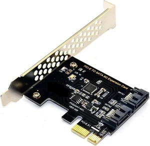 Mining PCIE PCI-E Adapter PCI Express 3 Controller Card 2 Port III 6Gb Adapter Expansion Card for Desktop PC Mining PCIE PCI-E Adapter PCI Express 3 Controller Card 2 Port III 6Gb Adapter Expansion Card for Desktop PC