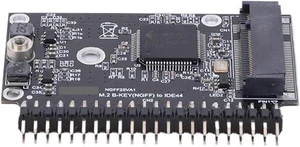 M.2 NGFF SSD to 2.5'' / 3.5'' IDE 44pin Adapter Converter Card 150MB/s M.2 NGFF SSD to 2.5 3.5 IDE SSD Converters M.2 NGFF SSD to 2.5'' / 3.5'' IDE 44pin Adapter Converter Card 150MB/s M.2 NGFF SSD to 2.5 3.5 IDE SSD Converters