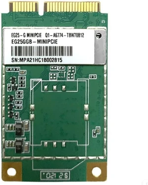LTE Cat4 PCIe Global Modem EG25-G USB Serial Drivers LTE Cat4 PCIe Global Modem EG25-G USB Serial Drivers