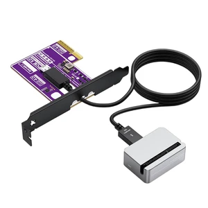 PCIE4.0 X 2 External PCIe Slot Extension Kit with a Cable-Linked PCIE4.0 X 2 External PCIe Slot Extension Kit with a Cable-Linked