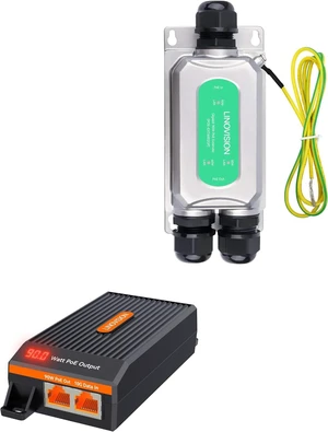 LINOVISION Outdoor PoE++ Extender and 10G BT90W PoE++ Injector LINOVISION Outdoor PoE++ Extender and 10G BT90W PoE++ Injector