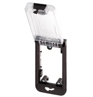 4000-68512-0000001, Enclosure Accessory, Modlink MSDD Frame Plastic, Single, Transparent 4000-68512-0000001, Enclosure Accessory, Modlink MSDD Frame Plastic, Single, Transparent
