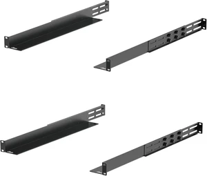 Tecmojo 2 Pack 1U Universal Rack Mount Rails,4-Post Server Rack Shelf Rail with 20.9"-32" Adjustable Depth Fit for Non-Rack Mountable Server/Networking/AV/IT Equipment Tecmojo 2 Pack 1U Universal Rack Mount Rails,4-Post Server Rack Shelf Rail with 20.9"-32" Adjustable Depth Fit for Non-Rack Mountable Server/Networking/AV/IT Equipment