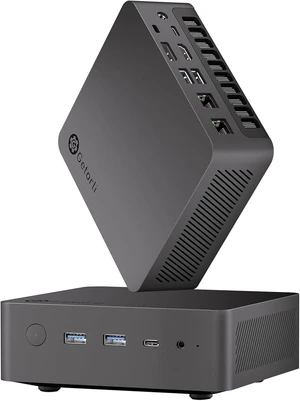 Getorli Mini PC AMD Ryzen 7 8745HS (Up to 4.9GHz), 16GB DDR5 RAM 1TB PCIe 4.0 SSD, Dual 2.5G LAN Mini Desktop Computer with 4K Quad Display HDMI/DP/USB-C, WiFi 6 BT5.3 Micro PC for Home/Office/Gaming Getorli Mini PC AMD Ryzen 7 8745HS (Up to 4.9GHz), 16GB DDR5 RAM 1TB PCIe 4.0 SSD, Dual 2.5G LAN Mini Desktop Computer with 4K Quad Display HDMI/DP/USB-C, WiFi 6 BT5.3 Micro PC for Home/Office/Gaming