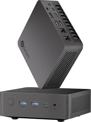 Getorli Mini PC Ryzen 7 8745HS, 16GB DDR5 RAM 500GB PCIe 4.0 SSD Micro PC
