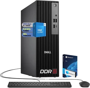 Dell Micro SFF Business Desktop, Intel Core i5-14500 (Beats i7-13700), Customized 8GB/ 16GB/ 32GB/ 64GB DDR5 RAM, 512GB/ 1TB/ 2TB SSD, Dual 4K Support (HDMI & DP), Wi-Fi, KB & Mouse, Windows 11 Dell Micro SFF Business Desktop, Intel Core i5-14500 (Beats i7-13700), Customized 8GB/ 16GB/ 32GB/ 64GB DDR5 RAM, 512GB/ 1TB/ 2TB SSD, Dual 4K Support (HDMI & DP), Wi-Fi, KB & Mouse, Windows 11