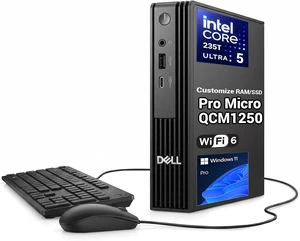 DELL Pro Micro Business MFF Desktop AI PC, Intel 14-Core Ultra 5 235T DELL Pro Micro Business MFF Desktop AI PC, Intel 14-Core Ultra 5 235T