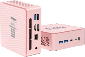 Pink Mini PC, AMD Ryzen 5 3500U, 16GB RAM 512GB SSD Mini Desktop Computer Pink Mini PC, AMD Ryzen 5 3500U, 16GB RAM 512GB SSD Mini Desktop Computer
