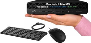 HP ProDesk 4 G1i Mini PC, 14-Core Ultra 5-235T (> i5-12500T), 16GB/256GB HP ProDesk 4 G1i Mini PC, 14-Core Ultra 5-235T (> i5-12500T), 16GB/256GB