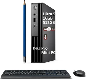 Dell Pro Micro QCM1250 Desktop, Intel Ultra 5 235T, 16GB DDR5, 512GB SSD Dell Pro Micro QCM1250 Desktop, Intel Ultra 5 235T, 16GB DDR5, 512GB SSD