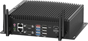 Industrial Fanless PC i7 10510U Industrial Mini PC 6xCOM, 4K Triple Display Industrial Fanless PC i7 10510U Industrial Mini PC 6xCOM, 4K Triple Display