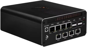 SJRC Firewall Mini PC Gaming Core Ultra 5 125H((14C/18T, up to 4.5GHz), Barebone NO RAM/SSD/OS, 8 x i226V 2.5GbE LAN, 2 x USB 3.2 Gen2, 6 x USB2.0, HD+DP+Type-C 40Gbps, Win/Linux Support SJRC Firewall Mini PC Gaming Core Ultra 5 125H((14C/18T, up to 4.5GHz), Barebone NO RAM/SSD/OS, 8 x i226V 2.5GbE LAN, 2 x USB 3.2 Gen2, 6 x USB2.0, HD+DP+Type-C 40Gbps, Win/Linux Support
