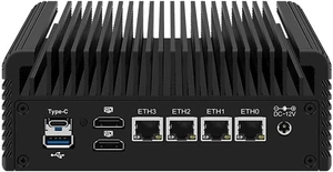 Fanless Mini PC N95 with 4x2.5G LANs,DDR5,M.2 NVMe3.0x4,4K Triple display/Type-C/2HD2.0,Micro Router Appliance Support Home Office OPNsense AES-NI,TF Card Slot,USB3.2 Gen1 5Gbps,NO RAM NO SSD Fanless Mini PC N95 with 4x2.5G LANs,DDR5,M.2 NVMe3.0x4,4K Triple display/Type-C/2HD2.0,Micro Router Appliance Support Home Office OPNsense AES-NI,TF Card Slot,USB3.2 Gen1 5Gbps,NO RAM NO SSD