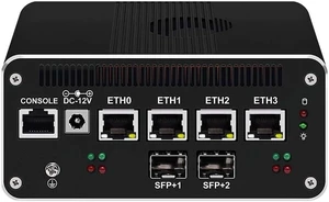 Pentium Gold 8505(up to 4.4GHz) Mini PC Firewall Appliance 4x2.5G LAN 2xSATA3.0,Intel 82599ES 2 * 10G SFP Pentium Gold 8505(up to 4.4GHz) Mini PC Firewall Appliance 4x2.5G LAN 2xSATA3.0,Intel 82599ES 2 * 10G SFP