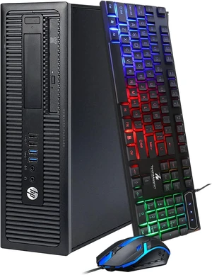 TM Desktop Computer PC Small Form Factor Intel Core i7-6th Gen, 8 GB RAM, 1 TB SDD, RGB Keyboard and Mouse, Wi-Fi Bluetooth, 4 in 1 USB Hub, 16 GB Flash Drive Windows 11 TM Desktop Computer PC Small Form Factor Intel Core i7-6th Gen, 8 GB RAM, 1 TB SDD, RGB Keyboard and Mouse, Wi-Fi Bluetooth, 4 in 1 USB Hub, 16 GB Flash Drive Windows 11