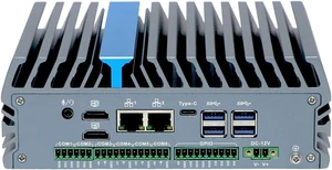 Embedded Industrial Computer, I5 1235U, IX23, Full-Featured Type-C, 6 x COM Phoenix, DC_in 12V Phoenix, Expandable CAN GPIO, 0 RAM, 0 Storage, Barebone No System Embedded Industrial Computer, I5 1235U, IX23, Full-Featured Type-C, 6 x COM Phoenix, DC_in 12V Phoenix, Expandable CAN GPIO, 0 RAM, 0 Storage, Barebone No System