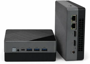 Mini PC Core 4030U, 8GB DDR3 128GB M.2 SSD, Dual HDMI 2K, WiFi 5 BT 4.2, Low Power Consumption Small Desktop Computer for Home/Office/Business