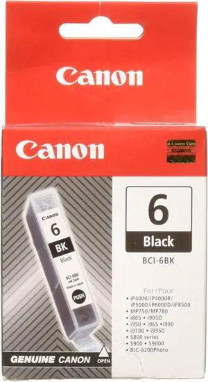 Canon CNMBCI6BK BCI6BK BCI-6 Ink Canon CNMBCI6BK BCI6BK BCI-6 Ink