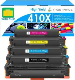 410X Toner Cartridge 4 Pack 410A MFP M477fnw M477fdw M477fdn M452dn M452nw 410X Toner Cartridge 4 Pack 410A MFP M477fnw M477fdw M477fdn M452dn M452nw