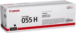 Canon Cartridge 055 H BK 055H, 7600 Pages, Black, 1, 3020C002 (055H, 7600 Pages, Black, 1 pc(s)) Canon Cartridge 055 H BK 055H, 7600 Pages, Black, 1, 3020C002 (055H, 7600 Pages, Black, 1 pc(s))